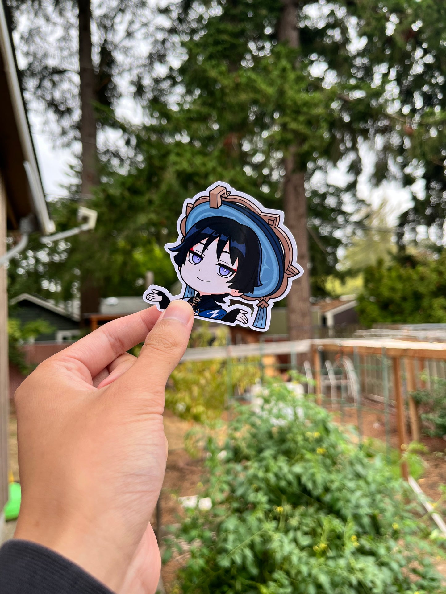 Scaramouche Genshin Impact Sticker