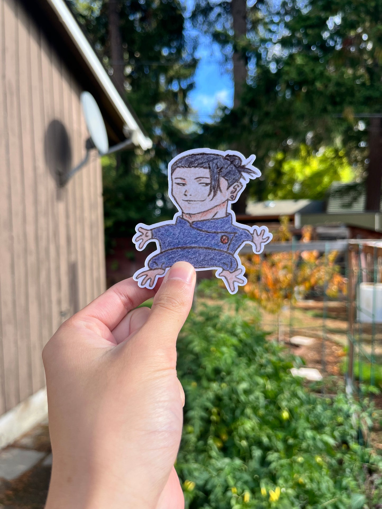 Geto Squished Sticker