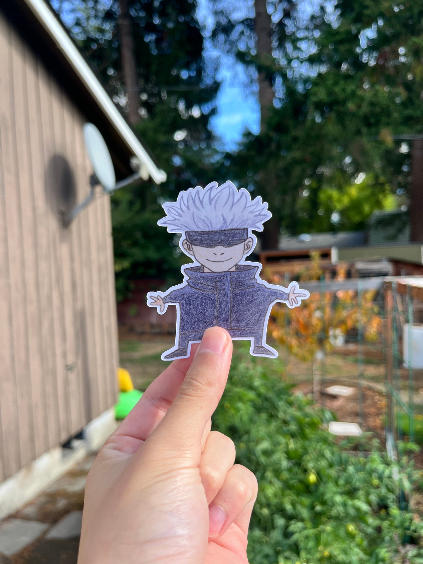 Gojo Squished Sticker