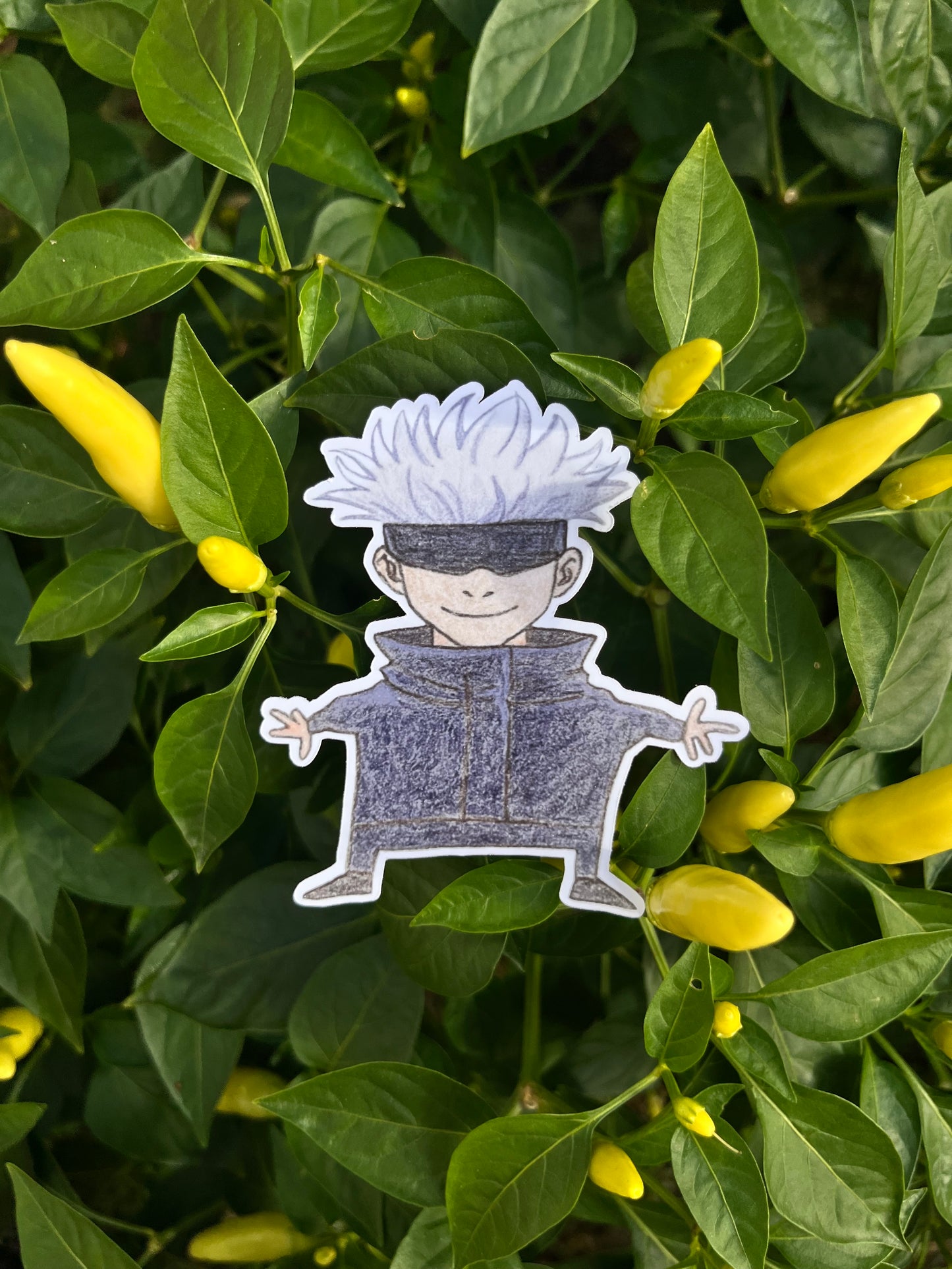 Gojo Squished Sticker