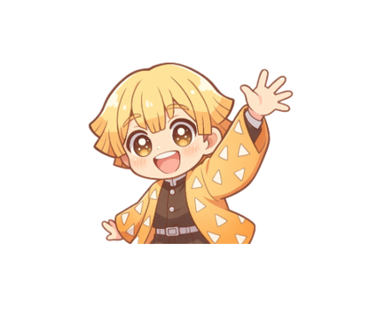 Zenitsu Chibi Vinyl